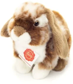 Teddy-Hermann Hase Sitzend Dunkelbraun/weiß Gescheckt 20 Cm -Teddy Hermann 19361354 03