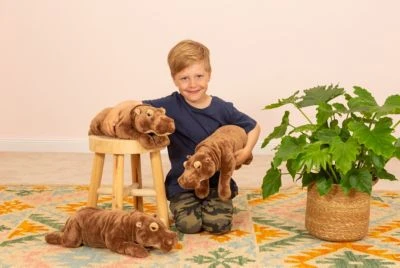 Teddy-Hermann Nilpferd Liegend 45 Cm 2 Teddy-Hermann Nilpferd Liegend 45 Cm – Bild 2