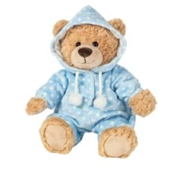 Teddy Hermann - Schlafanzugbär Blau, 30 Cm