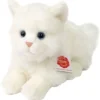 Teddy Hermann - Katze Britisch Kurzhaar Weiß, 20 Cm