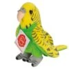 Teddy Hermann - Wellensittich, Grün, 13 Cm