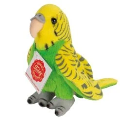 Teddy Hermann - Wellensittich, Grün, 13 Cm