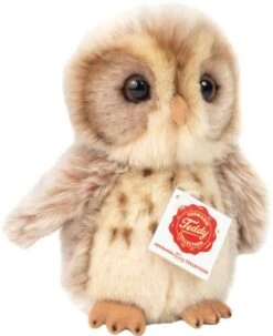 Teddy Hermann - Eule Hellbraun, 16 Cm