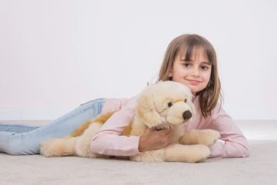 Teddy-Hermann Golden Retriever Liegend 60 Cm 2 Teddy-Hermann Golden Retriever Liegend 60 Cm – Bild 2