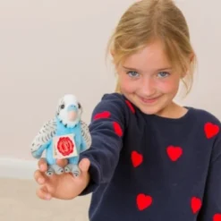 Teddy-Hermann Wellensittich Blau 13 Cm -Teddy Hermann 8960576 03