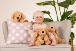 Teddy-Hermann Schlenkerhund Beige 28 Cm -Teddy Hermann 8960580 03