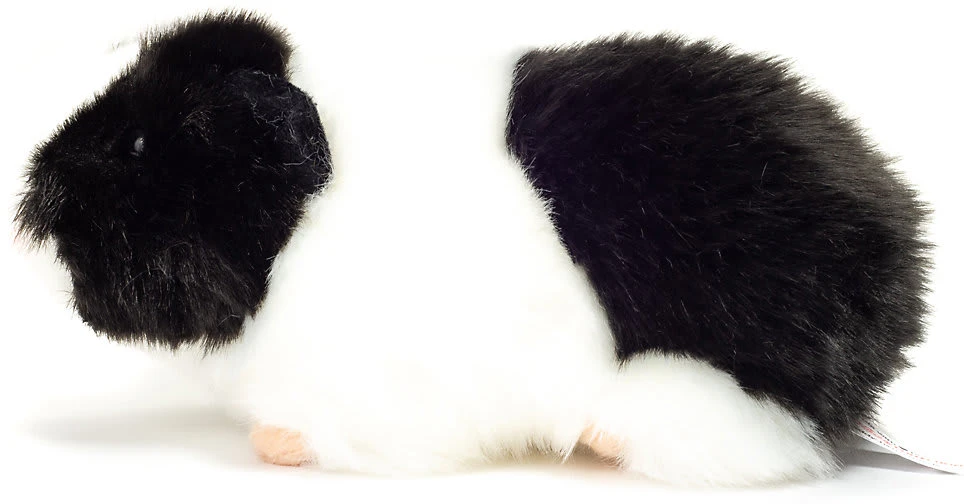 Meerschweinchen Schwarz/weiß 20 Cm 2 Meerschweinchen Schwarz/weiß 20 Cm – Bild 2