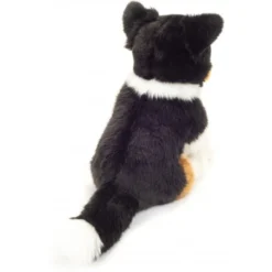 Teddy-Hermann - Tri-Color Border Collie Sitzend 30 Cm -Teddy Hermann teddy hermann tri color border collie sitzend 30 cm 4